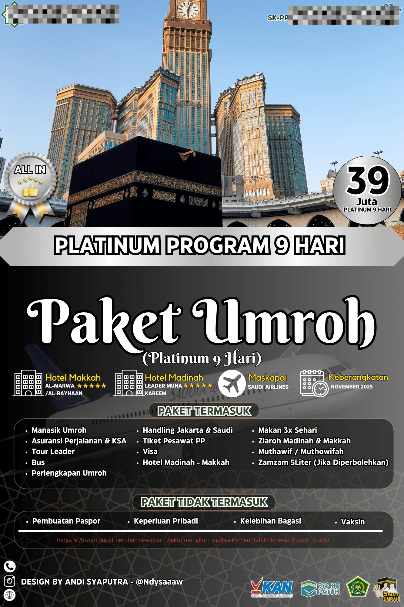 Flyer Umroh Abu Emas